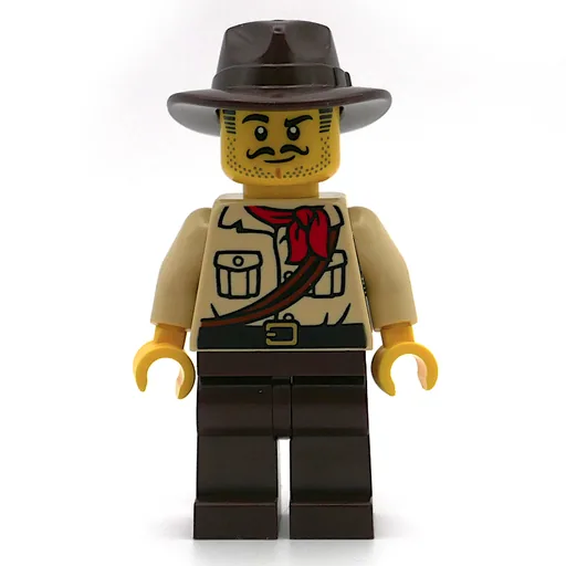 LEGO minifig Explorer (Johnny Thunder) (fig-015206)