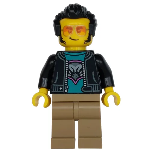 Man (Black Jacket, Dark Tan Legs, Sunglasses)