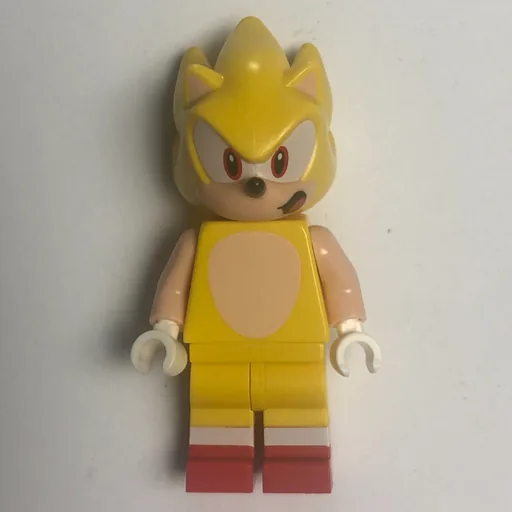 LEGO minifig Super Sonic / Sonic the Hedgehog (fig-015300)