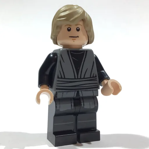 Luke Skywalker (Dark Bluish Gray Robes, Dark Tan Hair)