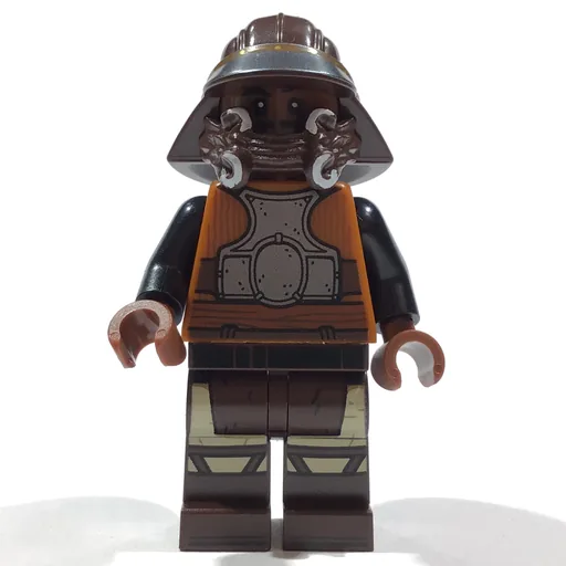 Lando Calrissian (Skiff Guard Disguise, Dark Brown Helmet and Legs)
