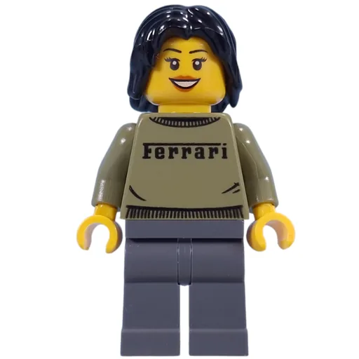 Woman (Olive Green Ferrari Sweater)