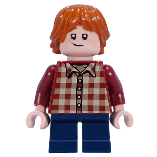 Ron Weasley (Dark Red Shirt, Dark Blue Short Legs)