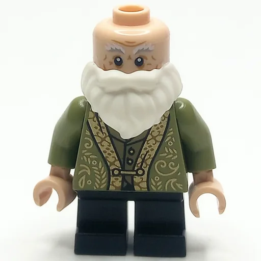 Professor Filius Flitwick (Beard, Olive Green Vest, Black Legs)