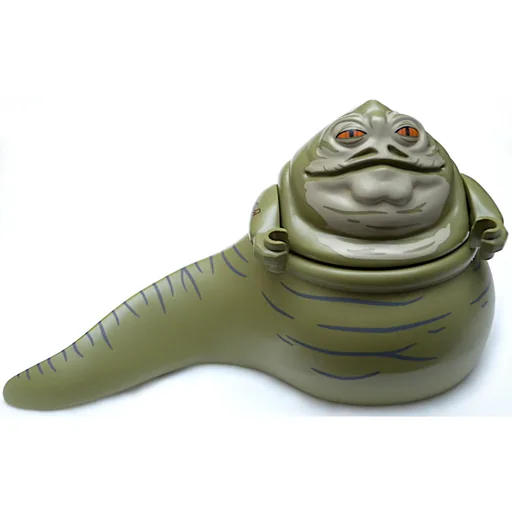 Jabba the Hutt (Big Fig) (Dark Bluish Grey Stripes)