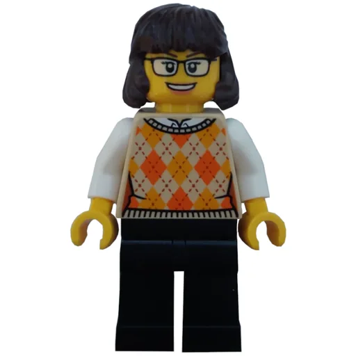 Tan Torso (Sweater, Black Legs, Reddish Brown Hair)