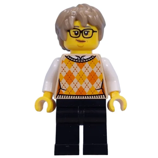 Visitor (Tan Torso, Black Legs, Dark Tan Hair)