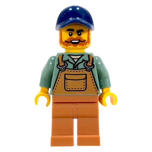LEGO minifig Farmer (fig-015732)