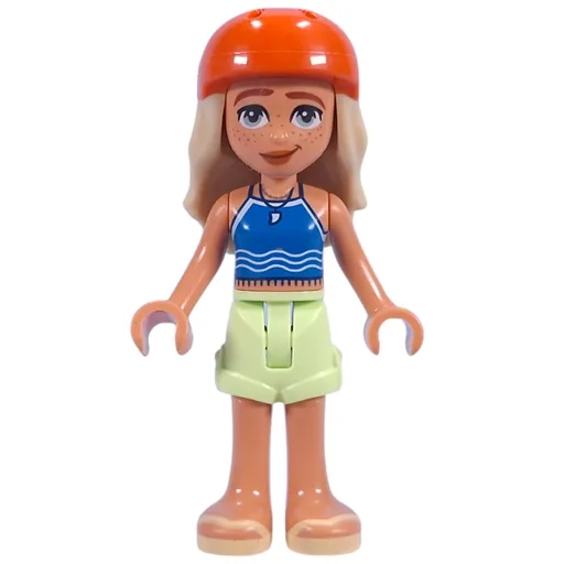 Sage (Blue Top, Yellowish Green Skirt, Helmet)
