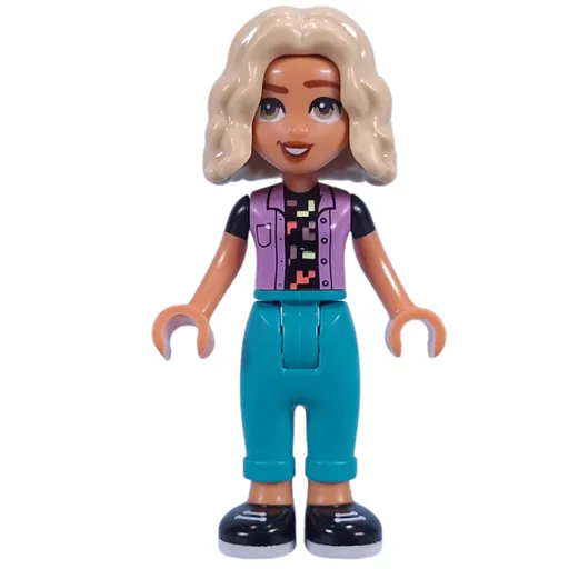 Nova (Lavender Top, Dark Turquoise Pants)