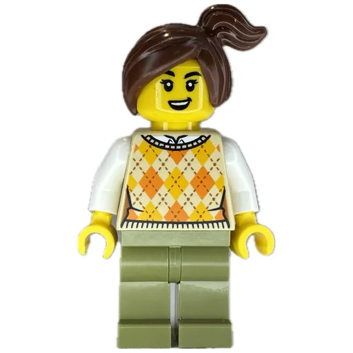 LEGO minifig Kiosk Customer (fig-015815)