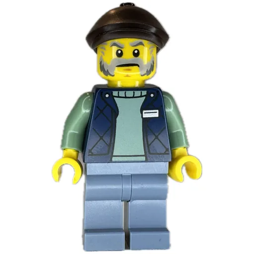 LEGO minifig Kiosk Owner (fig-015816)