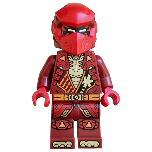 Kai (Dark Red Suit, Red Helmet)