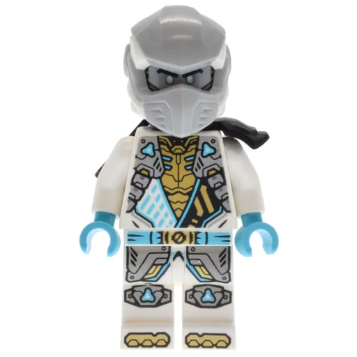 Zane (Silver Helmet, Katana Holder)