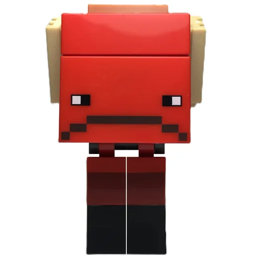 Strider (Black Jumper Plates, Dark Red 1x3 Plate)
