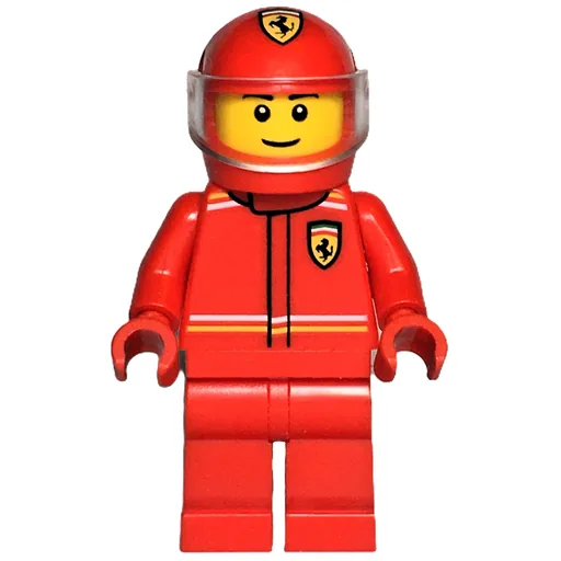 F1 Driver (Ferrari, Red Suit)