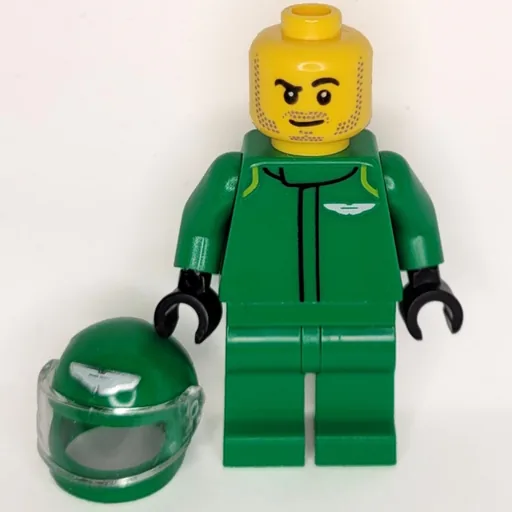 F1 Driver (Aston Martin, Green Suit)