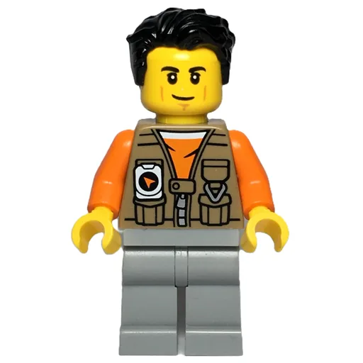 Explorer (Dark Tan Jacket, Light Bluish Grey Legs)