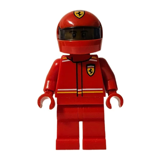 LEGO minifig Ferrari F1 Driver (fig-016097)