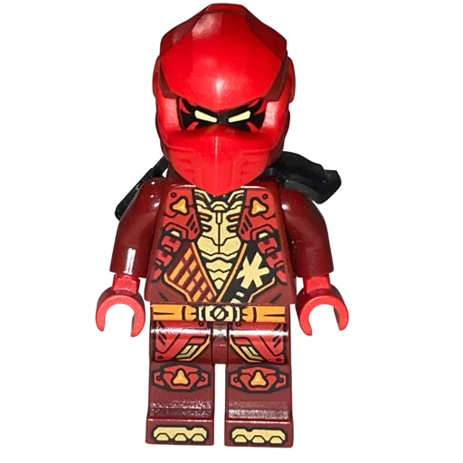 Kai (Dark Red Suit, Red Helmet, Scabbard)