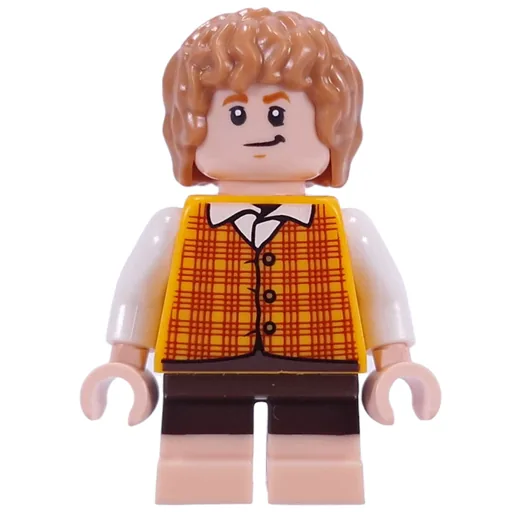 Meriadoc Brandybuck (Merry) (Bright Light Orange Torso)