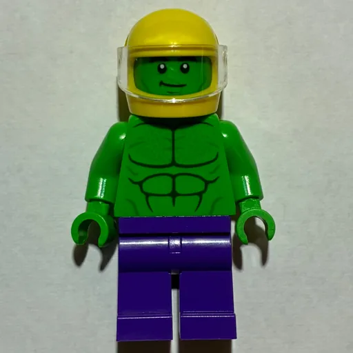 Hulk (Minifig, Yellow Helmet)