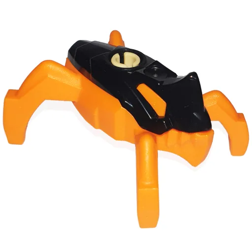 Hero Factory Jumper (Black Top, Orange Base)