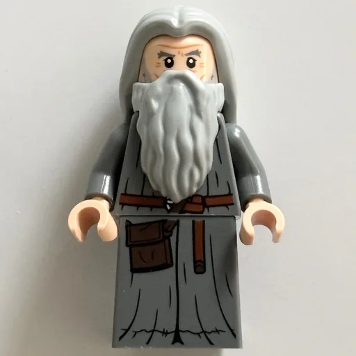 Gandalf the Grey (Light Bluish Grey Hair)