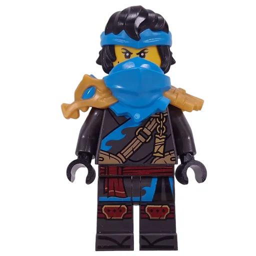 Nya (Dark Azure Shoulder Armor and Mask, Hair)