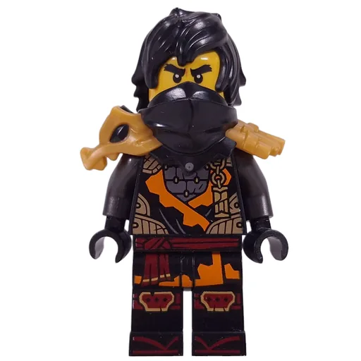 Cole (Black Shoulder Armor and Mask, Hair)