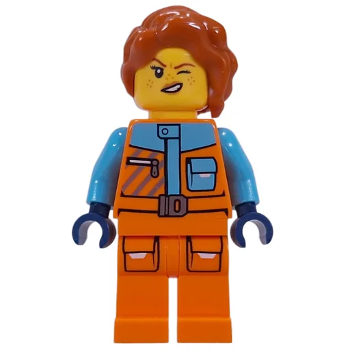 Arctic Explorer (Tina Tarantula, Orange Suit, Dark Orange Hair)