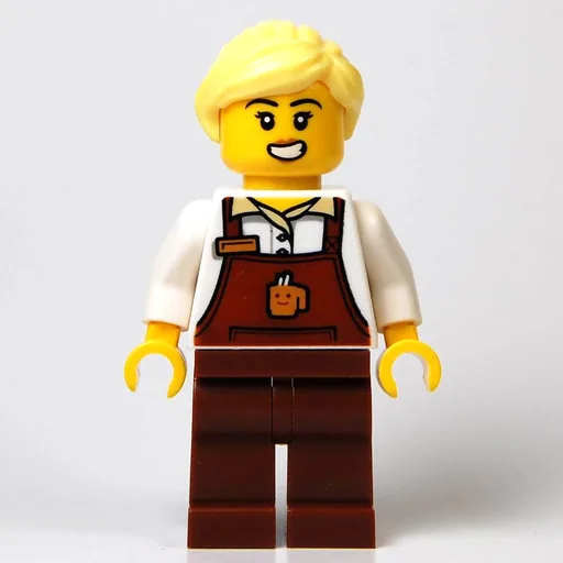 LEGO minifig Barista (fig-016385)