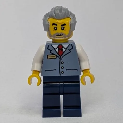 LEGO minifig Train Operator (fig-016387)