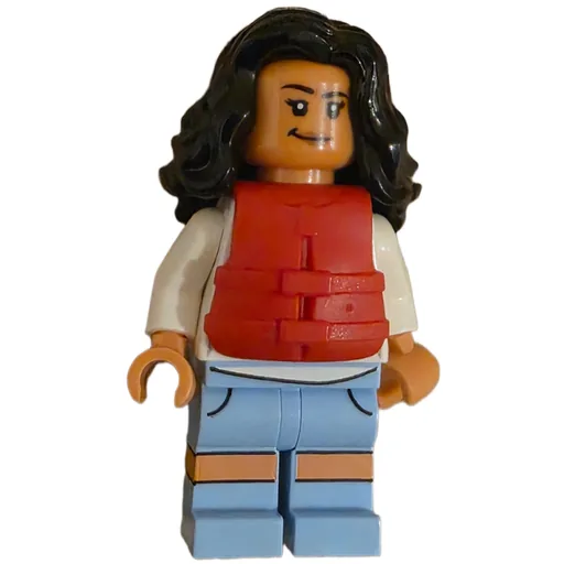 Teresa Delgado (Red Life Jacket)