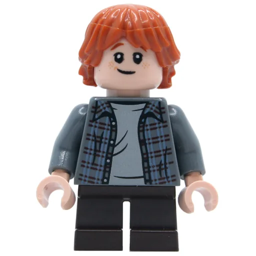 Ron Weasley (Dark Bluish Gray Shirt, Short Legs)