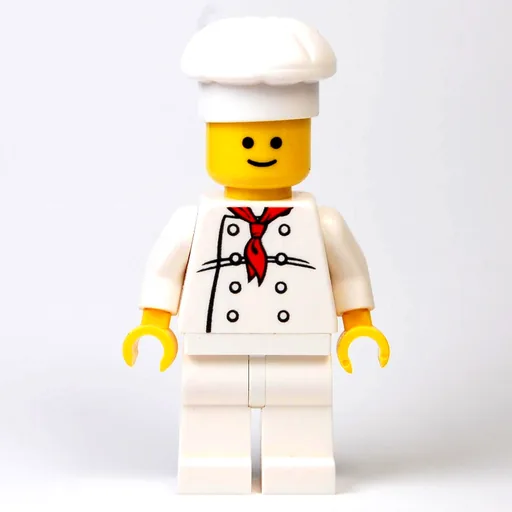 Chef (White Torso, White Legs, White Hat)
