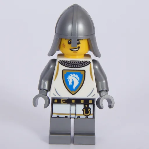 Knight (White Tunic, Helmet)