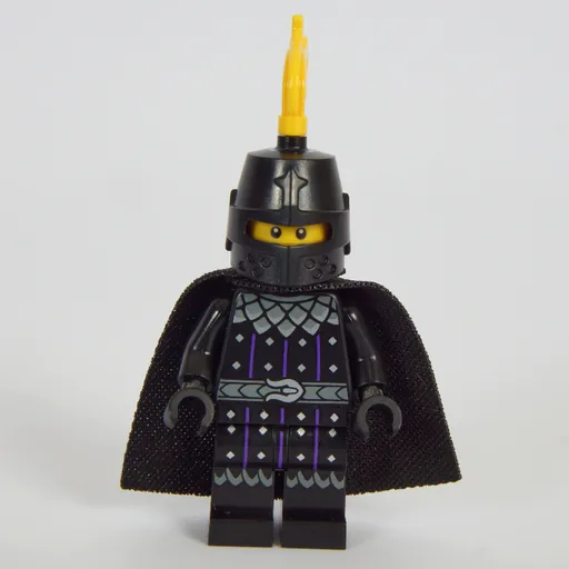 Black Knight (Black Cape, Helmet with Yellow Plume)