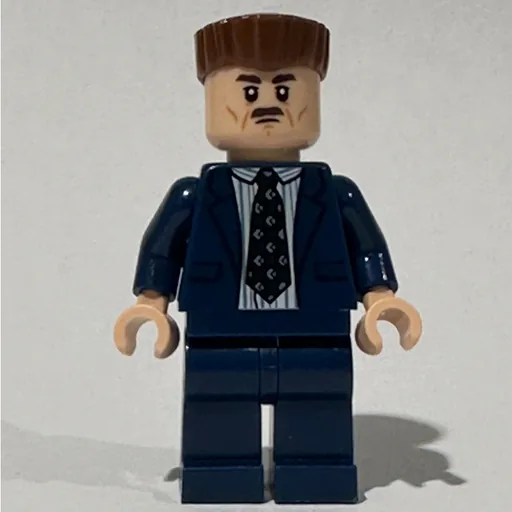 J. Jonah Jameson (Dark Blue Suit, Reddish Brown Hair)