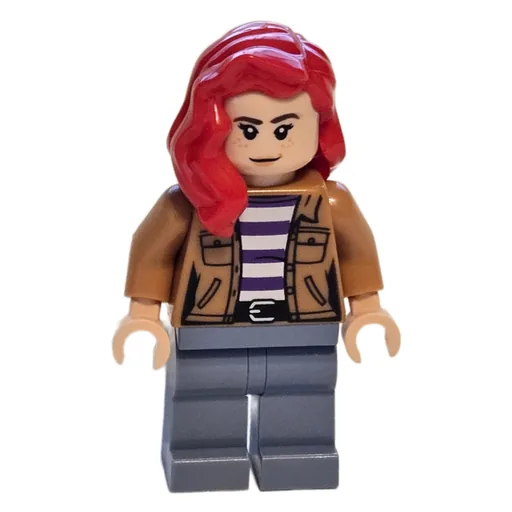 Mary Jane (Medium Nougat Jacket, Sand Blue Legs, Red Hair)