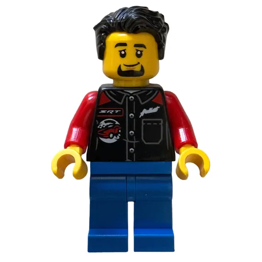 Driver (Black Vest, Blue Legs, Black Hair)
