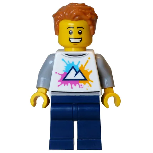 LEGO minifig Tourist (fig-016701)