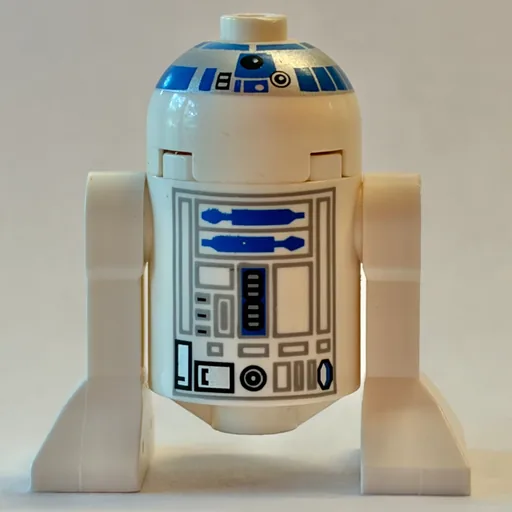 Astromech Droid (R2-D2, White 30367b Dome, 30361c Body)