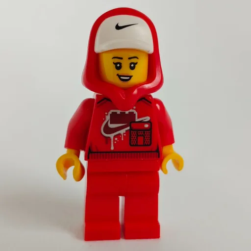 Red Nike Outfit (Hood with Cap)