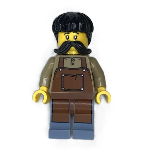 LEGO minifig Fish Seller (fig-016956)
