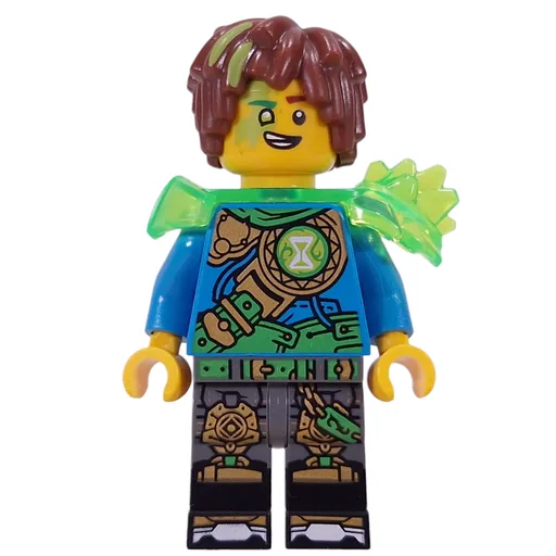 Mateo (Trans-Bright Green Shoulder Armor)