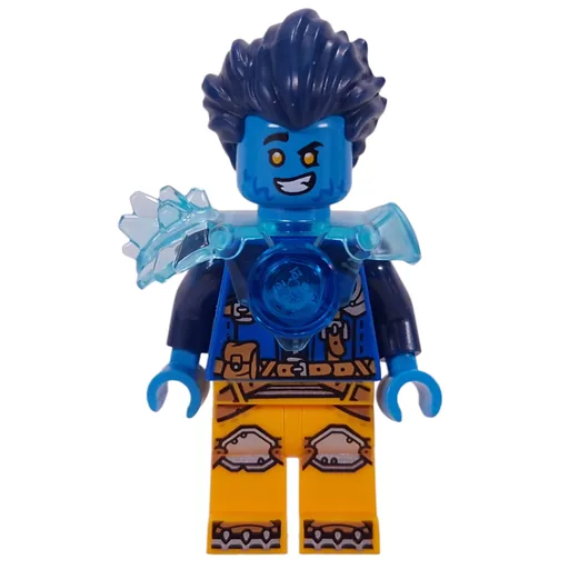 Logan (Trans-Light Blue Shoulder Armor. Tile)