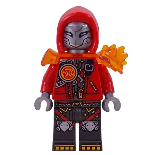 Cooper (Red Hood, Trans-Orange Shoulder Armor)