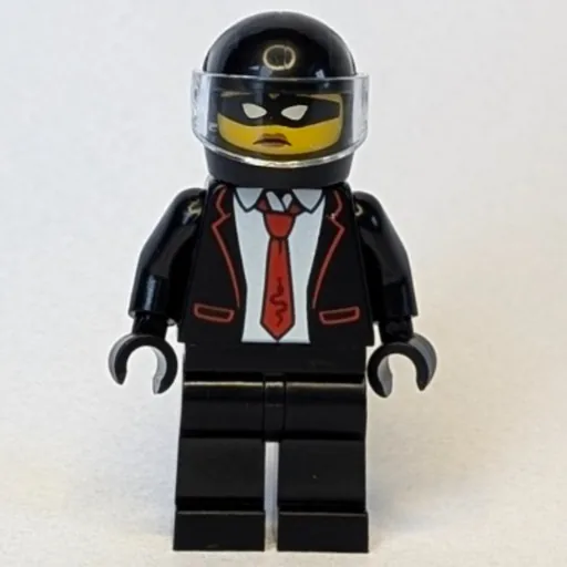 Criminal (Black Suit, Red Tie, Black Helmet)
