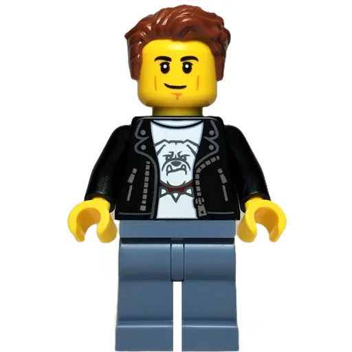 LEGO minifig Man (fig-017097)
